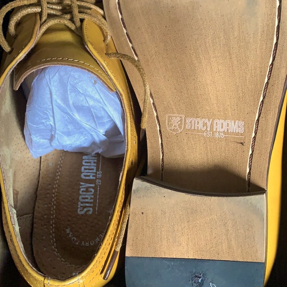 🚫SOLD🚫Like New!Stacy Adams Shallon Tan Dress Shoe Size 8 - Picture 8 of 10